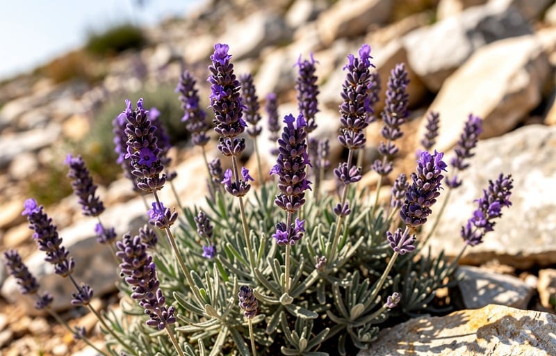 La lavande aspic, signature olfactive du massif